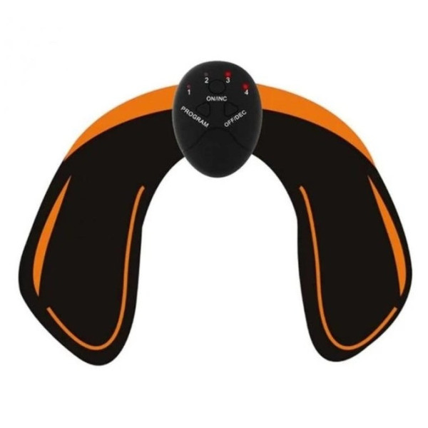 Портативный импульсный миостимулятор EMS Hips Trainer для массажа ягодичных мышц на батарейках