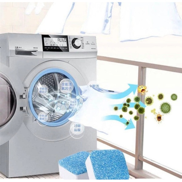 Таблетки для чистки стиральных машин Washing machine cleaner средство для удаления загрязнений