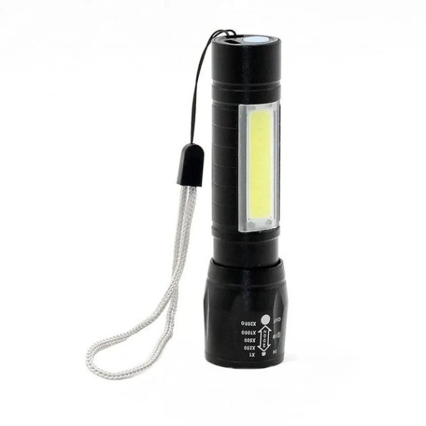 Миниатюрный ручной светодиодный фонарь BL-911 с аккумулятором и USB-зарядкой