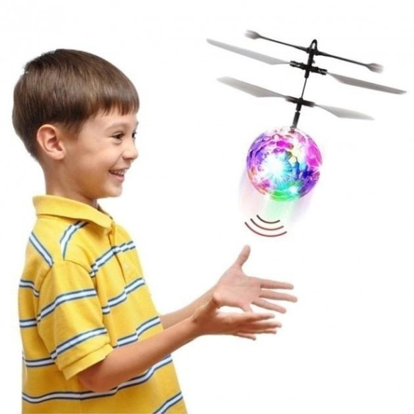 Летающий диско-шар Airset Sensor Flying Ball TT-308 с управлением от руки и световыми эффектами
