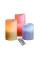 Ночник Luma Candles набор из 3 светодиодных LED свечей с RGB подсветкой и пультом управления