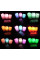 Ночник Luma Candles набор из 3 светодиодных LED свечей с RGB подсветкой и пультом управления