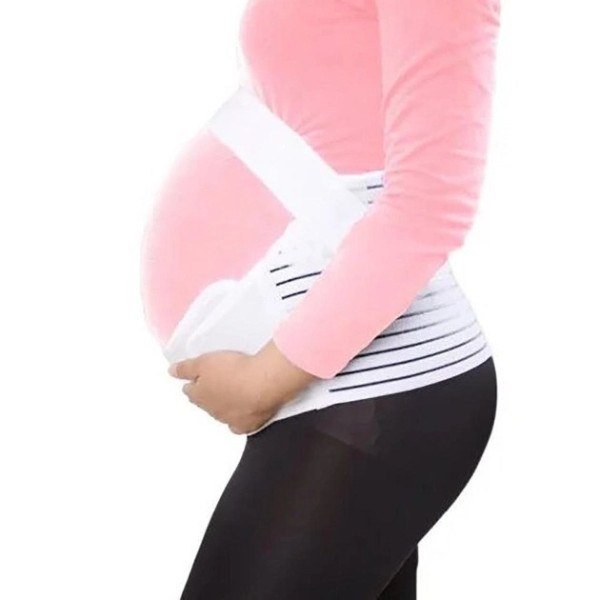Дородовой бандаж для беременных Comfortable Maternity Support Belt YC SUPPORT белый