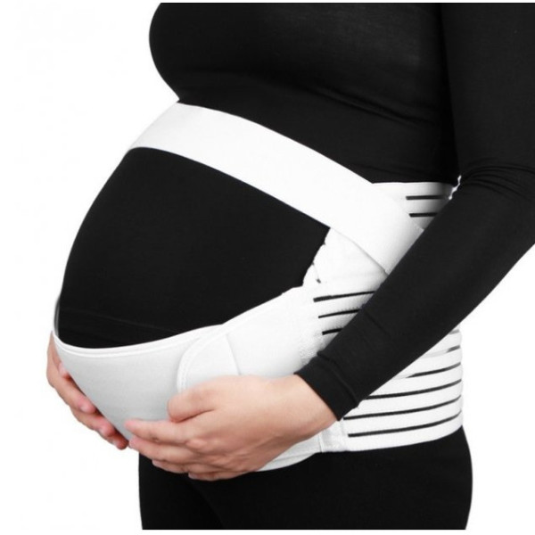 Дородовой бандаж для беременных Comfortable Maternity Support Belt YC SUPPORT белый