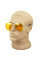 Антибликовые желтые очки Night View Glasses для водителей с ночным видением и складной оправой