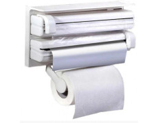 Кухонний диспенсер тримач Triple Paper Dispenser для паперових рушників, харчової плівки та фольги