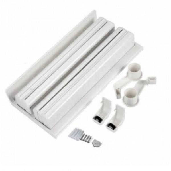 Настенный кухонный диспенсер Triple Paper Dispenser для бумажных полотенец, пищевой пленки и фольги из пластик