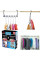 Вешалка-переноска для одежды Wonder Hanger Max 10 в 1 с органайзером для шкафа