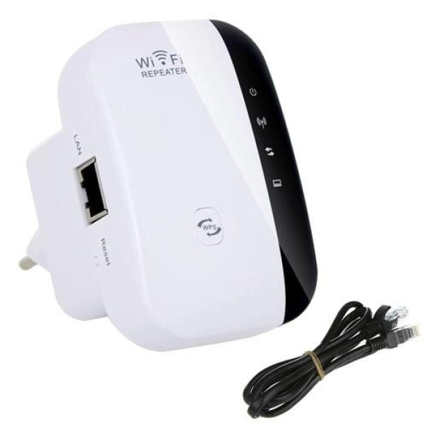 Репитер Wi-Fi Wireless-N 802.11N/B/G с расширением диапазона и антенной 2dBi от сети 220В