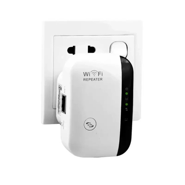 Репитер Wi-Fi Wireless-N 802.11N/B/G с расширением диапазона и антенной 2dBi от сети 220В