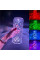 Светодиодный ночник Crystal Rose Ambience в форме хрустальной вазы с 16 цветами RGB, 19.5 см AND463