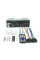 Автомагнитола Podofo JSD 520 1DIN с USB, AUX и Bluetooth, мощность 4х60 Вт, черная