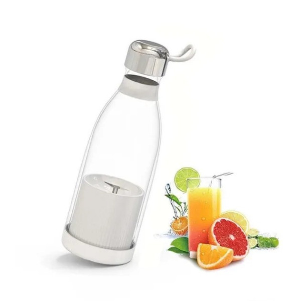 Портативный аккумуляторный блендер-бутылка Juicer для смузи 350 мл с электронным управлением