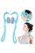 Роликовый ручной массажер для шеи и плеч Hexiang Neck Massager с 6 массажными шариками для снятия напряжения