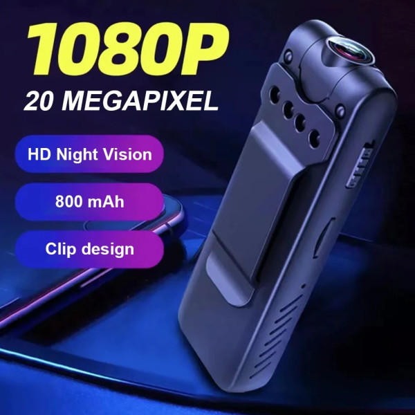 Портативный цифровой видеорегистратор NO109-110 с WiFi и записью в HD 1080P, вертикальный корпус