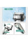 Аккумуляторная сетевая электробритва Shaver VGR V-333 с двумя бритвенными головками и триммером для сухого и в