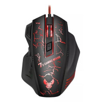 Мышка проводная игровая GAMING MOUSE X7 1.5м Черная с подсветкой