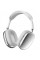 Полноразмерные накладные стерео наушники P9 Pro Max Bluetooth с микрофоном, складные, бело-черные