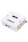 Конвертер HDMI в RCA (AV) CVBS с поддержкой видео и аудио 1080P HDV-610 AV-001 White