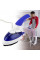 Ручний паровий відпарювач Steam Iron HT-558B — компактна дорожня праска зі щіткою