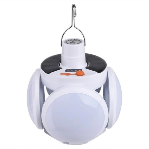 Светодиодный аккумуляторный подвесной фонарь JG Solar Emergency Charging Lamp 2029 для кемпинга