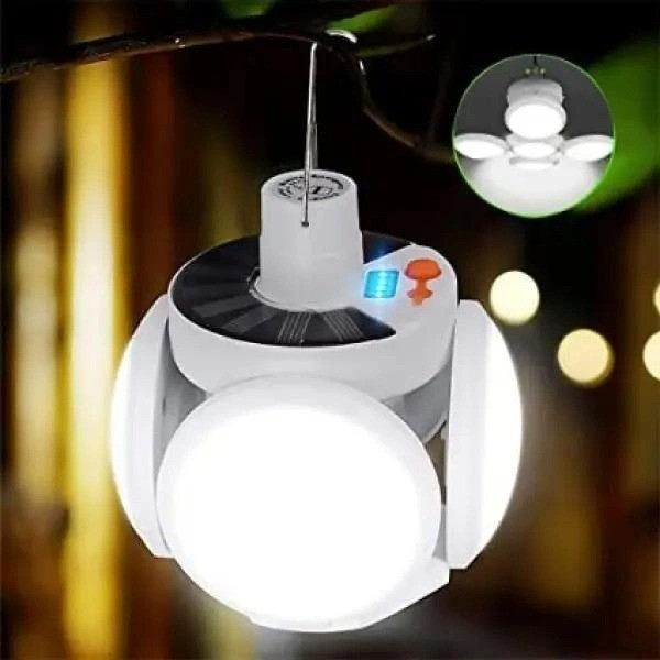 Светодиодный аккумуляторный подвесной фонарь JG Solar Emergency Charging Lamp 2029 для кемпинга