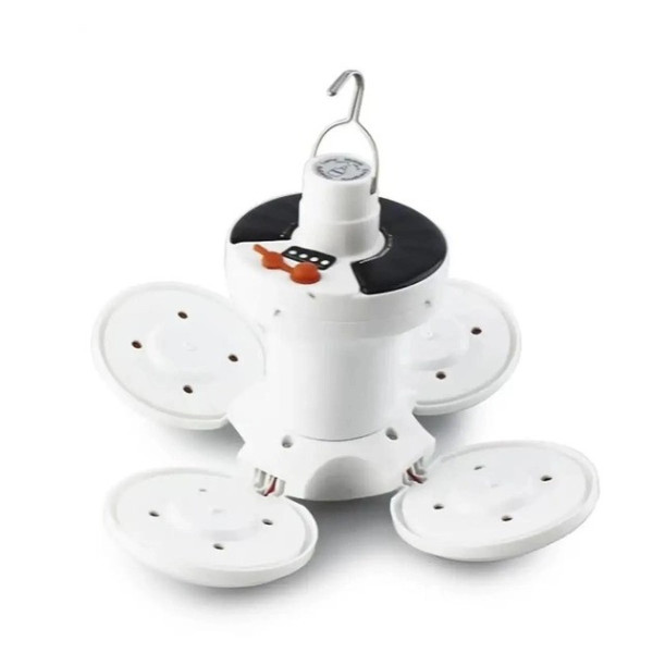Светодиодный аккумуляторный подвесной фонарь JG Solar Emergency Charging Lamp 2029 для кемпинга