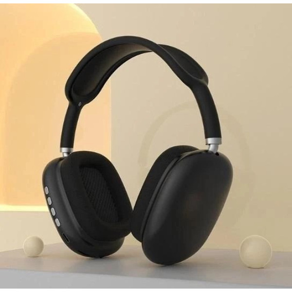 Полноразмерные накладные беспроводные стерео наушники Bluetooth Macaron P9 с микрофоном и USB-разъёмом