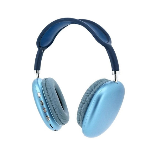 Полноразмерные накладные беспроводные стерео наушники Bluetooth Macaron P9 с микрофоном и USB-разъёмом