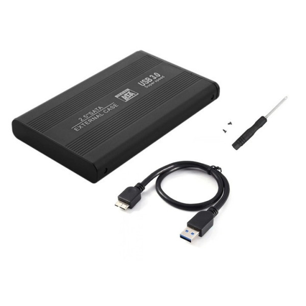 Внешний USB карман для жестких дисков SSD и HDD 2.5" USB3.0-SATA-2.5