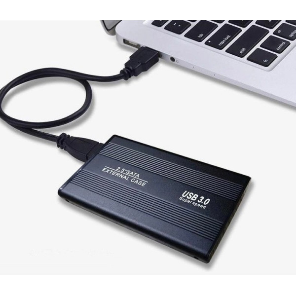 Внешний USB карман для жестких дисков SSD и HDD 2.5" USB3.0-SATA-2.5