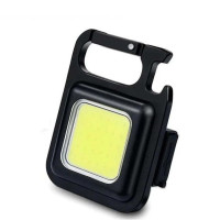 Ліхтарик брелок акумуляторний 3в1 SH-J031-5WS з USB-зарядкою магнітним і карабіном 800 Лм