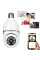 Панорамная IP-камера видеонаблюдения WIFI 2DUAL LENS LAMP Camera с обзором 360 градусов и датчиком движения дл