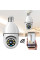 Панорамная IP-камера видеонаблюдения WIFI 2DUAL LENS LAMP Camera с обзором 360 градусов и датчиком движения дл