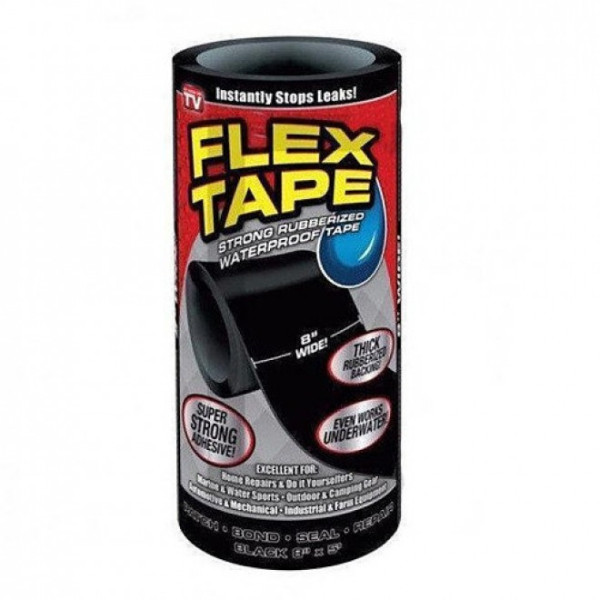 Водонепроницаемая клейкая изоляционная лента скотч сверхпрочная Fast Tape Flex Tape 20смх150 см