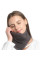 Подушка-шарф Travel Pillow для сна в транспорте и путешествий, поддержка головы и шеи, серая