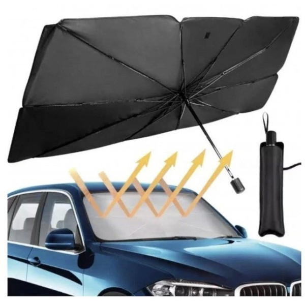 Солнцезащитная шторка-зонт Car Umbrellas для лобового стекла Nissan Almera и Primera DP-015