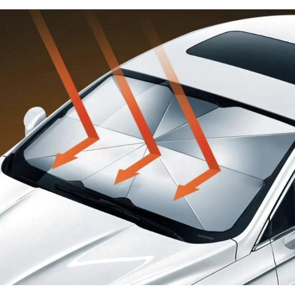 Солнцезащитная шторка-зонт Car Umbrellas для лобового стекла Nissan Almera и Primera DP-015
