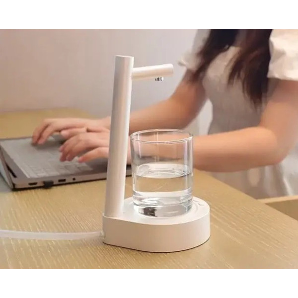 Аккумуляторная электрическая помпа для воды X115 Table Water Dispense с подставкой под стакан