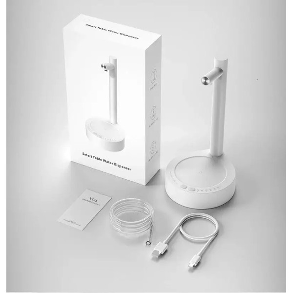 Аккумуляторная электрическая помпа для воды X115 Table Water Dispense с подставкой под стакан