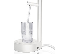 Акумуляторна помпа для води  X115 Table Water Dispense з підставкою під склянку Біла
