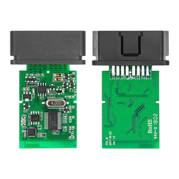 Автомобильный диагностический адаптер OBD2 ELM 327 v1.5 с двумя платами и Bluetooth для чтения и сброса ошибок