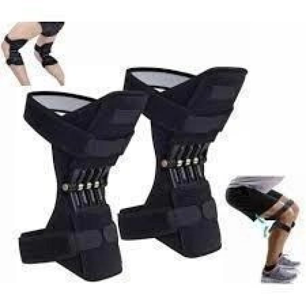 Стабилизатор коленного сустава Powerknee Nasus sports с бионической поддержкой и отверстием над чашечкой