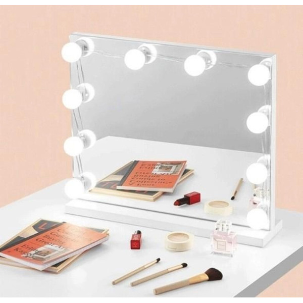 Лампочки LED для гримерного зеркала Vanity Mirror Lights, 10 шт, 3 режима свечения