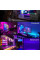 Светодиодная лента RGB 5050 длиной 2 м с пультом управления для фоновой подсветки самоклеящаяся