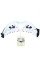 Массажер для глаз с вибрационным эффектом, питание от 2 батареек AAA Eye massager