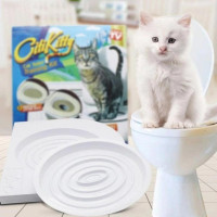 Набір для привчання котів до туалету CitiKitty Cat Toilet Training Kit накладка на унітаз