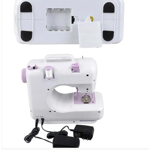 Электромеханическая швейная машинка SEWING MACHINE FHSM-505 с 12 функциями, 2 режимами работы и подсветкой