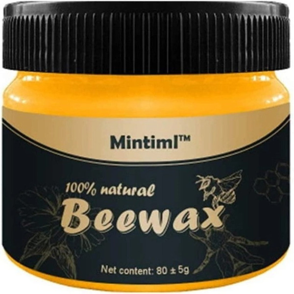 Крем-восковой полироль для мебели Beewax, 80 г