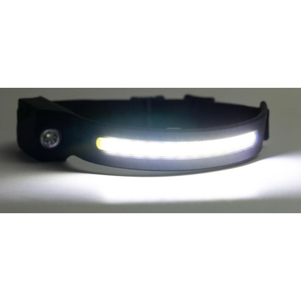 Налобный аккумуляторный фонарь Westinghouse LED+COB WF218 с светодиодной лампой и световым потоком 350 лм